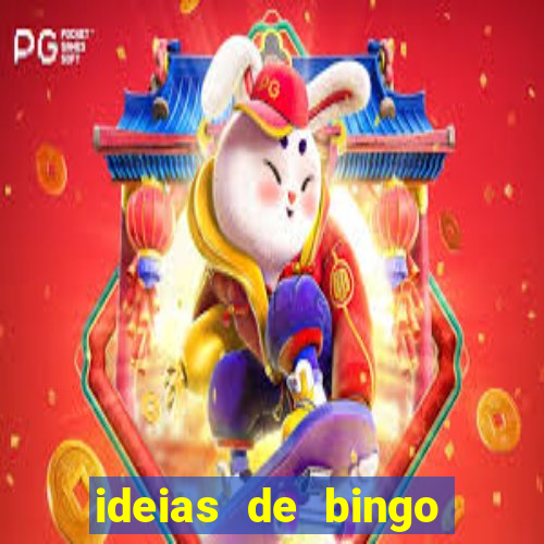 ideias de bingo para o natal